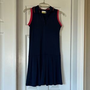 Navy Blue and Pink Golf Polo Dress Size XL